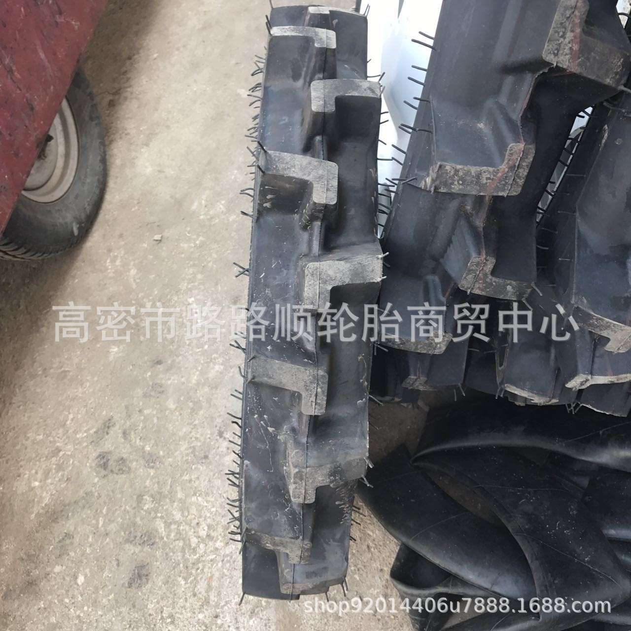 农用拖拉机改装中耕机插秧机轮胎500 650-32 36 38 42 48含钢圈