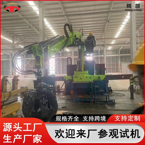 8吨铰接式随车吊折叠臂吊机汽车起重机吊车厂家出口带绞盘