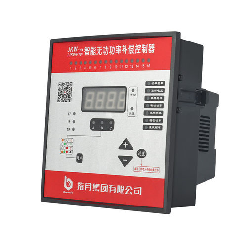 指月智能无功补偿控制器JKW-2SC/DC/JKL5CF380v12回路电容柜功率