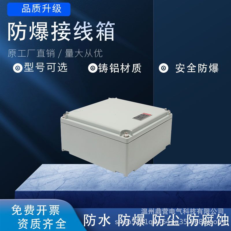 防爆配电箱200*200防爆接线箱仪表箱控制箱检修箱监控防爆箱空箱