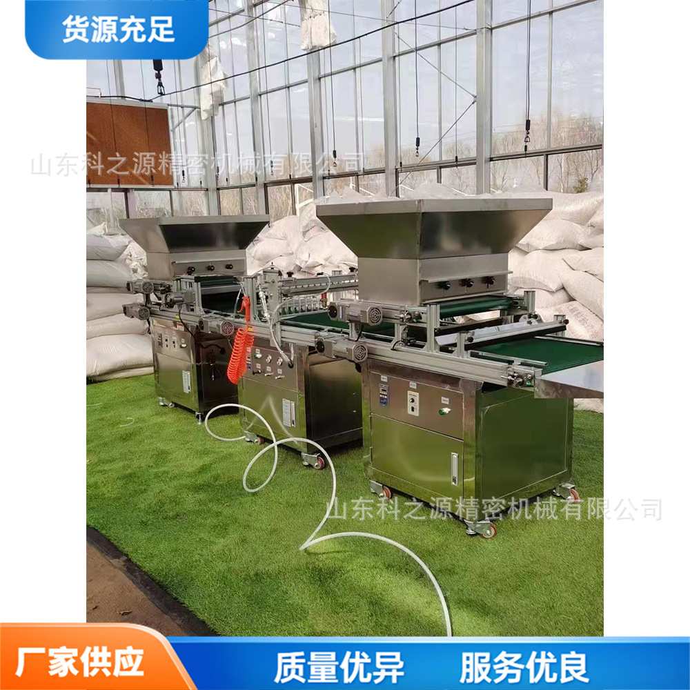 电动蔬菜种覆土育苗机 全自动穴盘育苗播种机 卧式花卉育苗撒播机