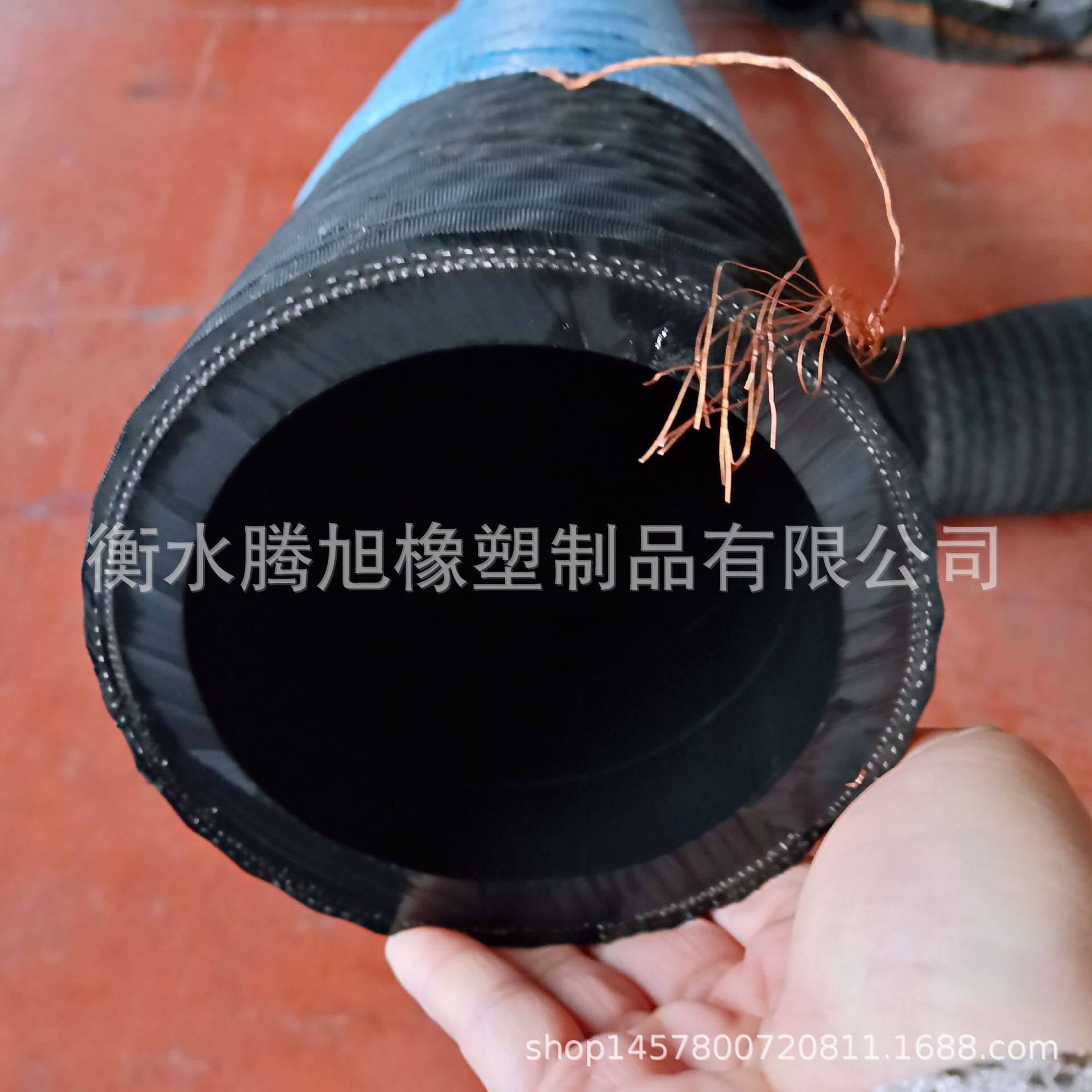 输送泥浆沙浆橡胶软管夹线橡胶软管