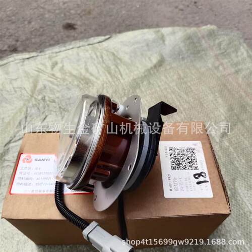 三一宽体车配件前照灯60119