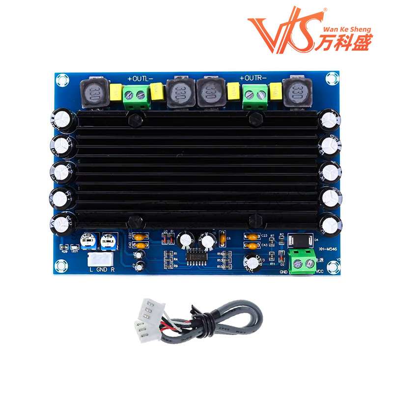 XH-M546 预置前级 TPA3116D2 双声道 功率数字功放板 150W*2