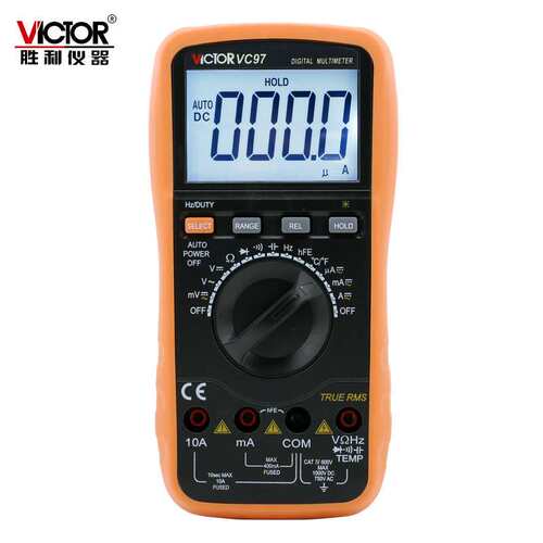 VICTOR胜利万用表VC97 自动量程3 3/4万用表VC97胜利数字多用表