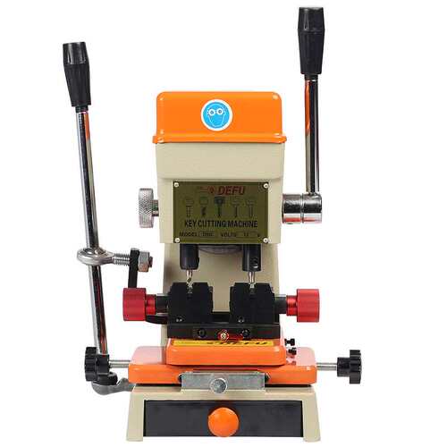 DF德富Q99A/Q99C新款多功能多槽夹具配钥匙机器立式机铣槽锁匙机