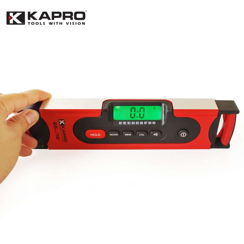 KAPRO数显水平尺985D带磁性垂直双向视窗以色列开普路嘉宝 数显25