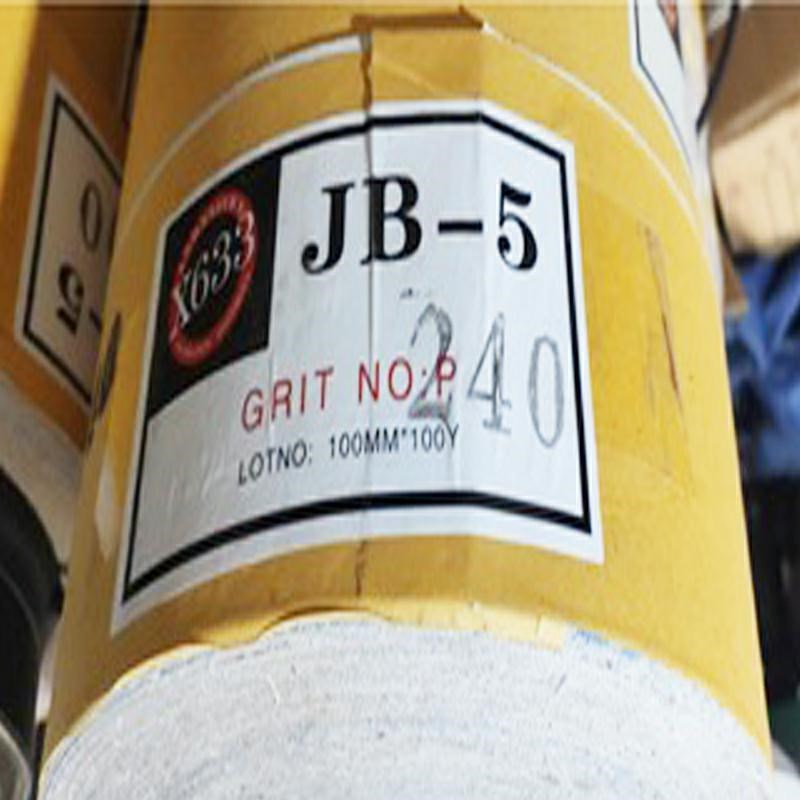 4寸JB-5手撕砂布卷木工家具抛光打磨砂纸卷棉砂卷砂纸砂布带卷厂
