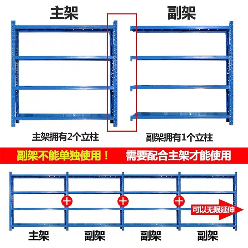 重型层板货架仓储仓库储物架置物架铁架子货物架多层南京