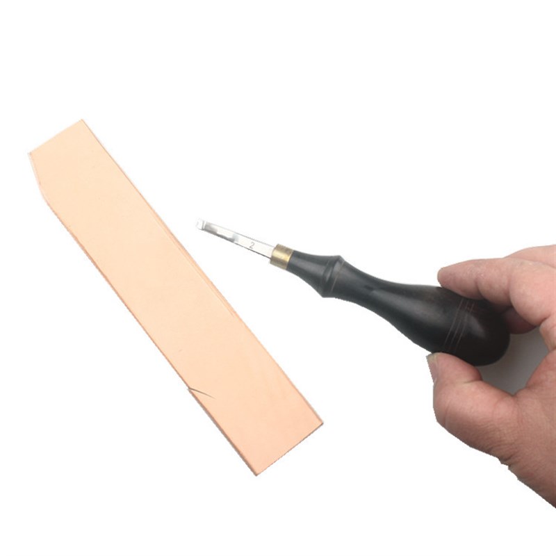 皮革压槽器手工皮具压沟藏线工具皮边起鼓热压器宽体边线器