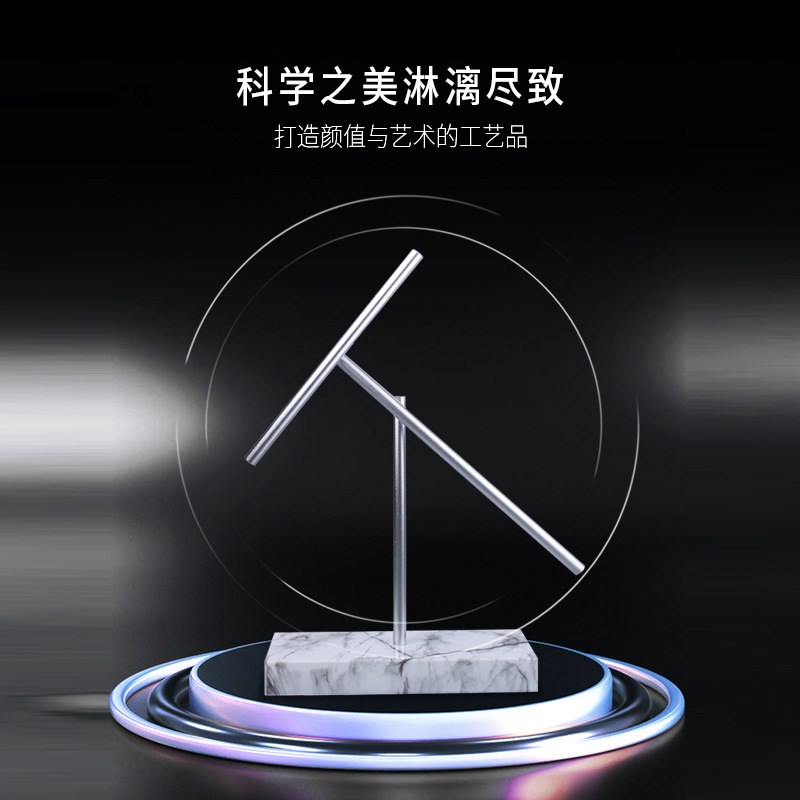 牛顿摆永动机摆球钢铁侠客厅办公室创意桌面摆件高级感小众混沌摆