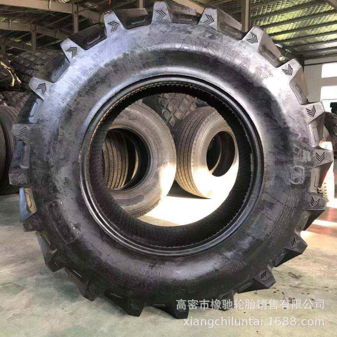 泰山 迪尔拖拉机轮胎420/85R28/30 农用轮胎420/90R30 16.9R30