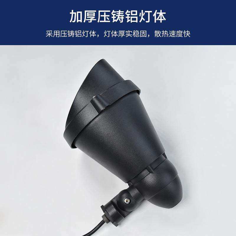 led户外防水插地灯景观灯投射灯七彩射树灯台阶广场过道庭院景观