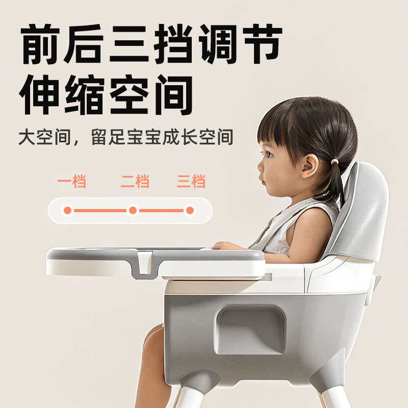 厂家供应宝宝餐椅折叠儿童座椅吃饭餐桌小孩防滑桌椅可调节婴童椅