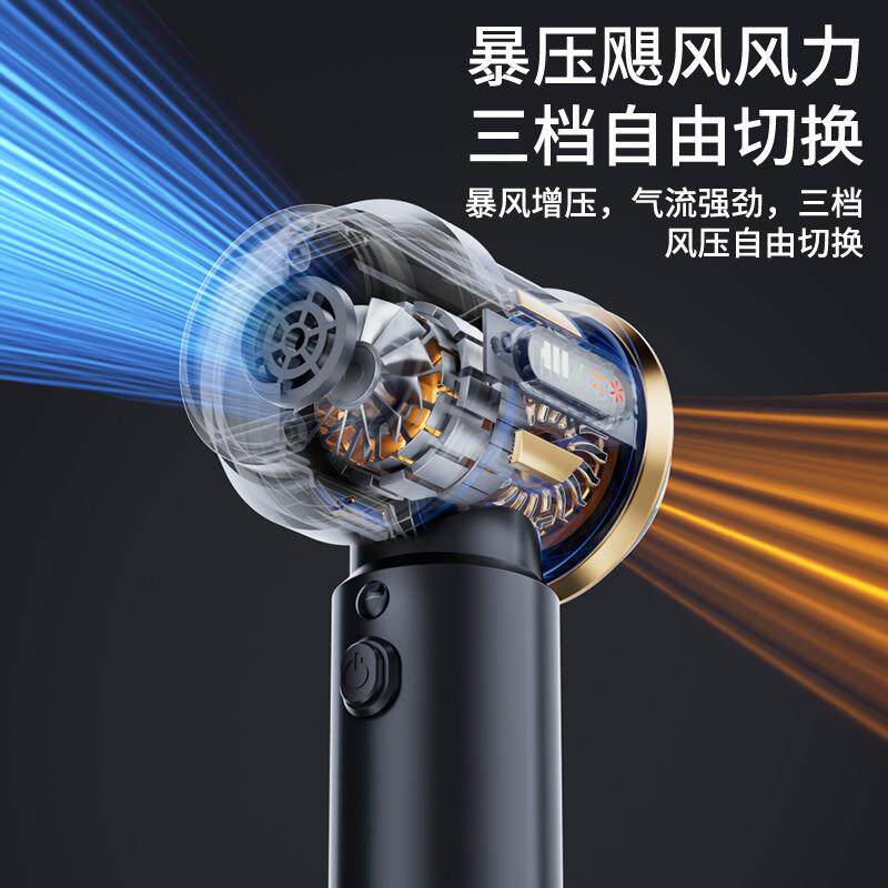 车载吸尘器手持大功率吸吹一体吹尘机家用抽真空充气机跨境热销