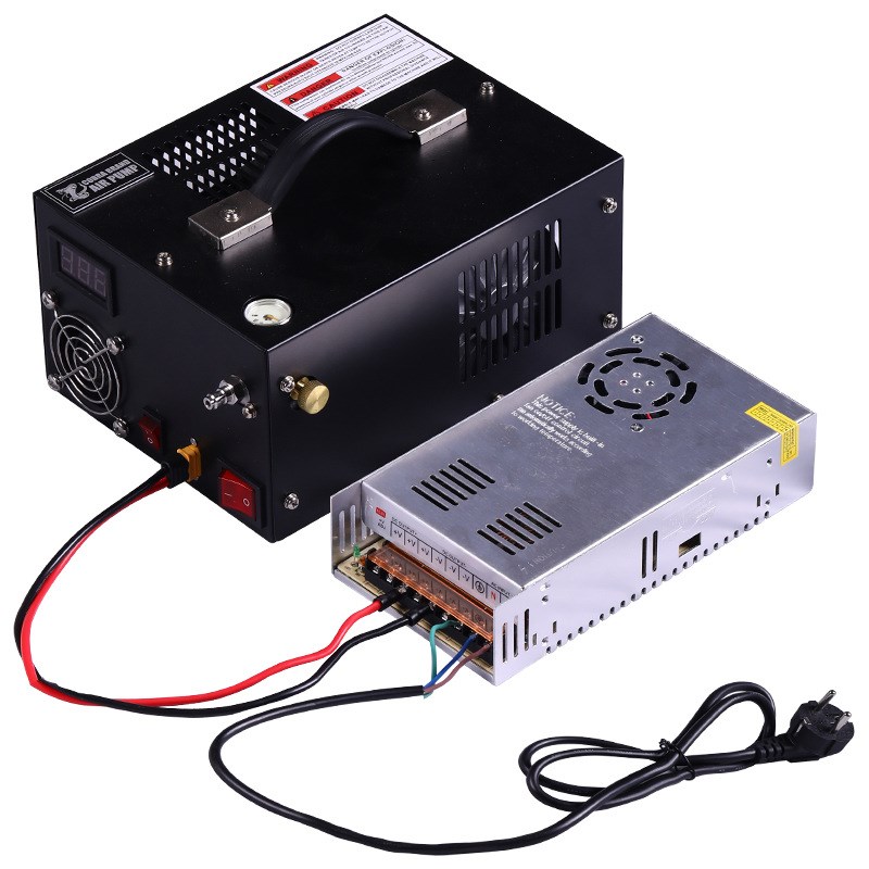 眼镜蛇12V车载电动4500psi高压打气机30MPA充气泵跨境220V/110V