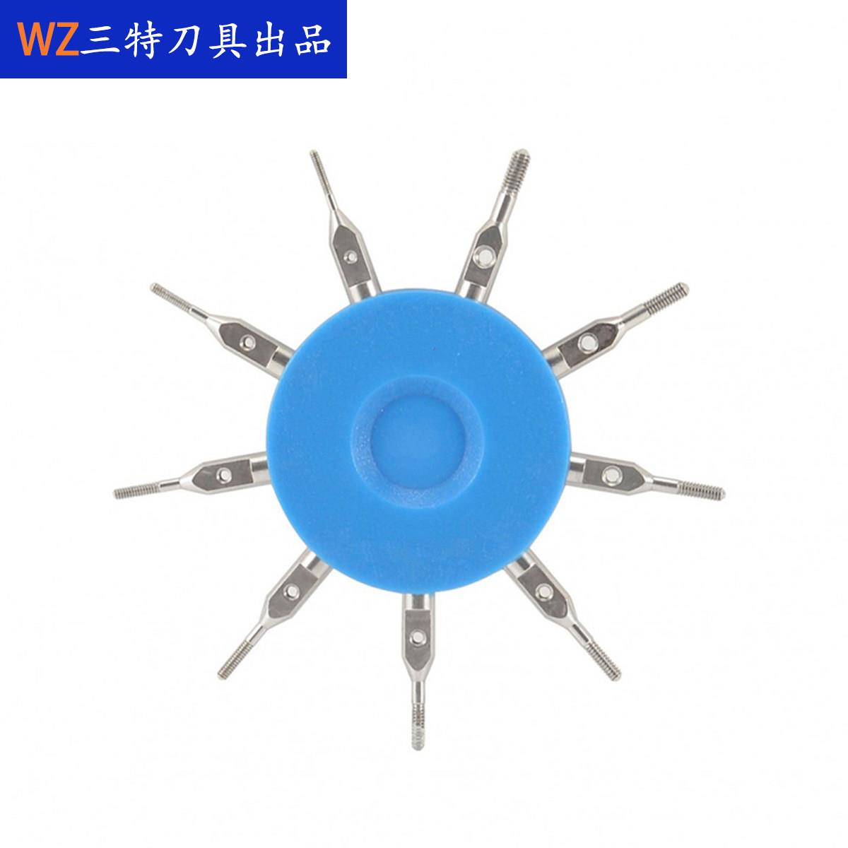 螺纹规测螺丝孔大小 多尺寸内外径塞规量规 三特眼镜设备仪器配件