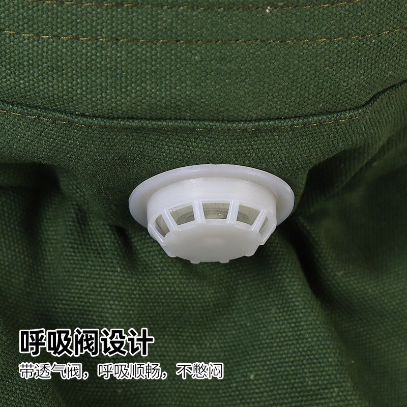 厂家喷砂帽帆布大头帽打磨风帽工业披肩打砂防尘防溅风沙面罩