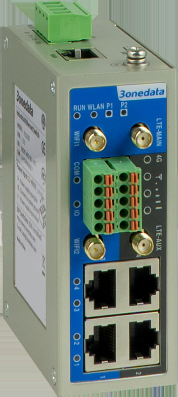 三旺TRT5300L-5T2D-2P12_36 4G无线路由器 1路百兆WAN4路百兆