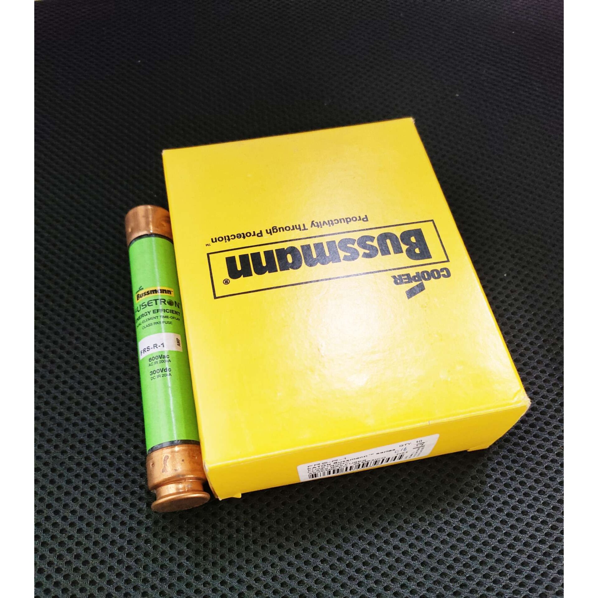 FRS-R-1管状保险丝 600V 1A 巴斯曼BUSSMANN熔断器