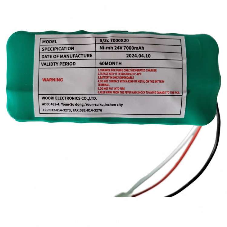 DDS-84ABC信号灯电池5/3C7000X20 24V7000MAH woori DSL-60B