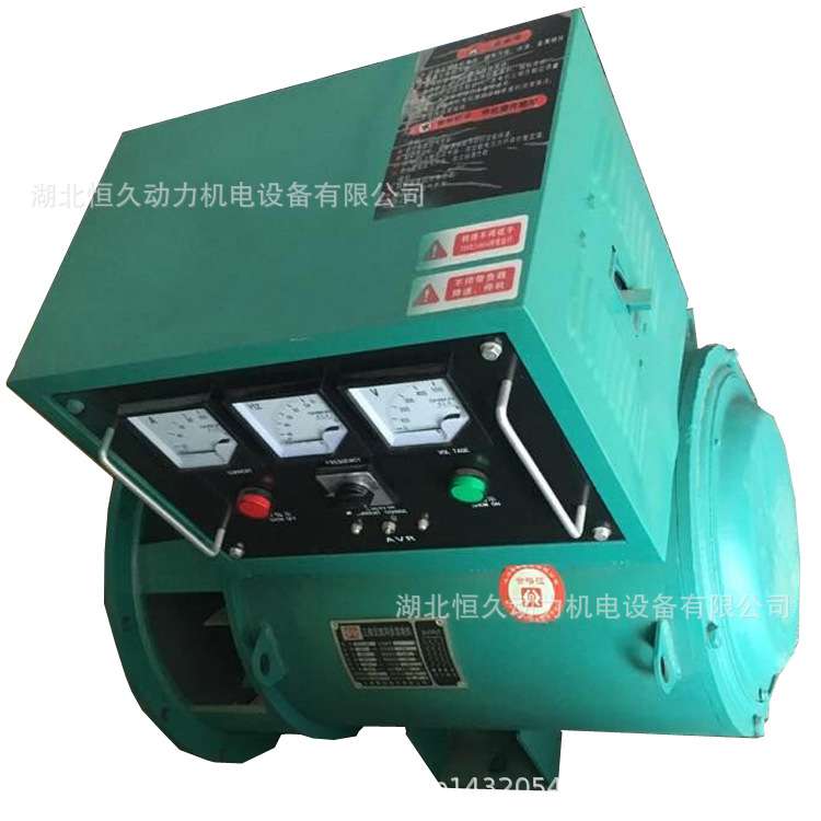 湖北浠水县30kw柴油发电机单机有刷单支点