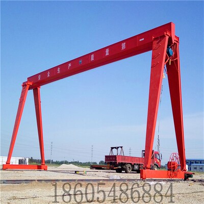 咸阳电动无轨龙门架1吨2吨3吨5吨手推龙门架门式起U重机小型龙门
