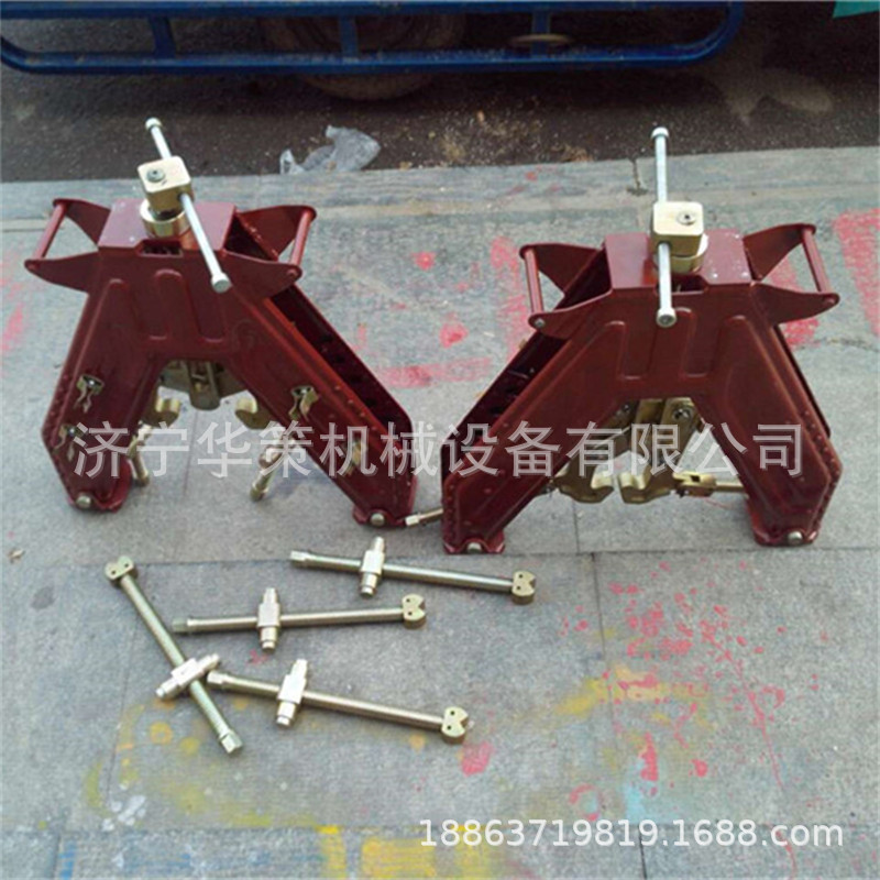 华策供应钢轨对轨架 调整铁道对正轨道的机器 GDJ-I对正架厂家