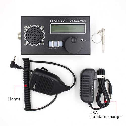 开源USDX QRP 短波无线电收发器 SDR Transceiver 8波段 USDR