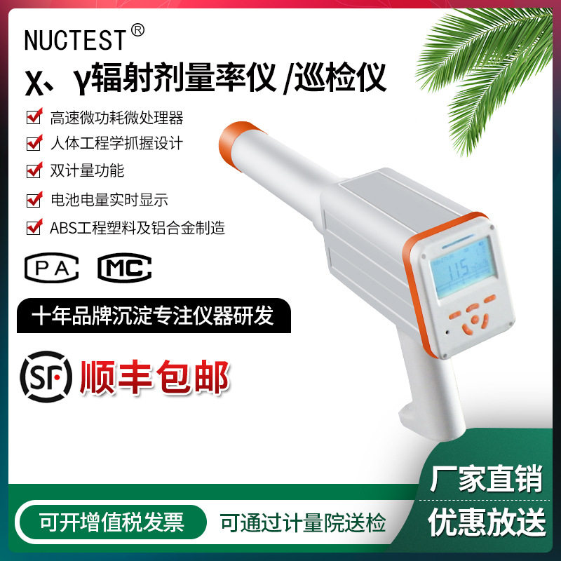 专业环境级射线辐射巡检仪核辐射检测仪x,y放射性剂量率仪测量仪