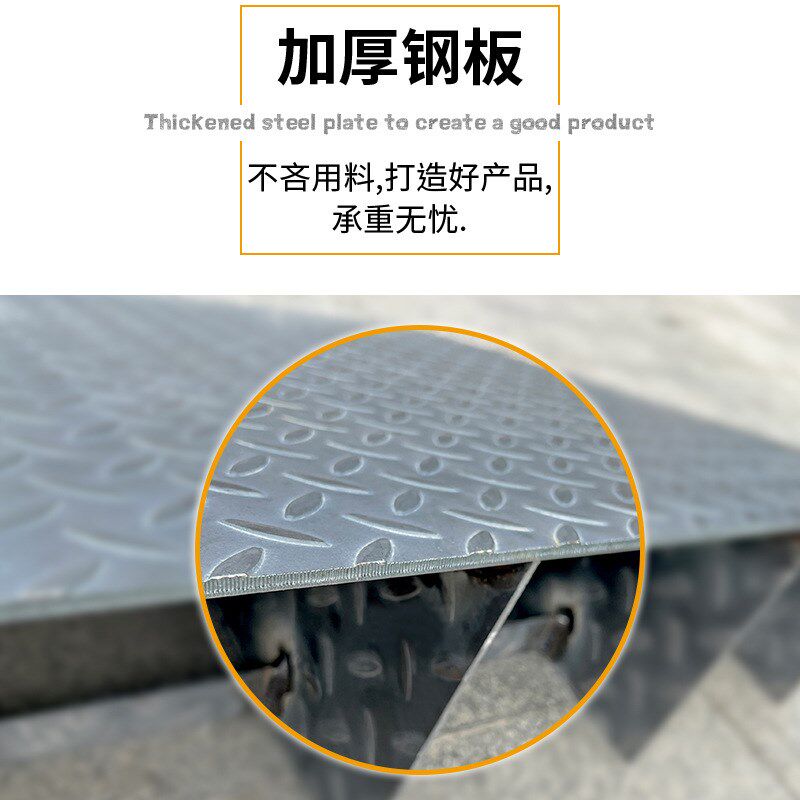 马路铁斜坡架台阶垫门槛马路牙子路沿斜坡汽车货车上坡垫爬台坡垫