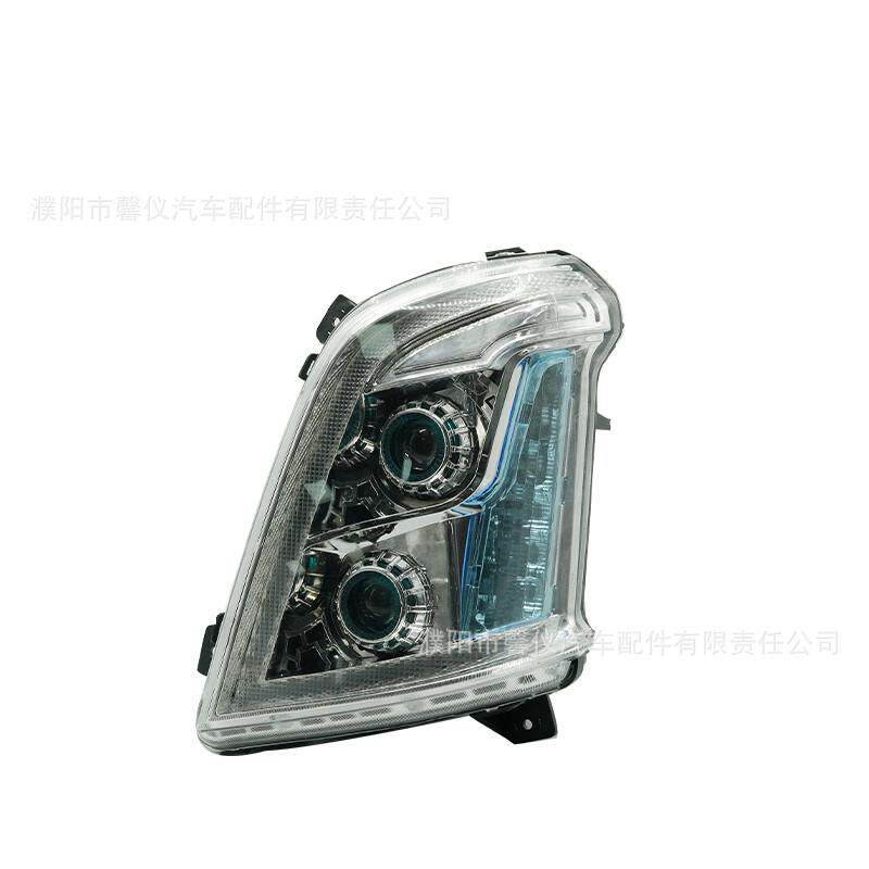 适用于乘龙H7 H5大灯总成全LED新M3双透镜流水转向霸龙超亮改装
