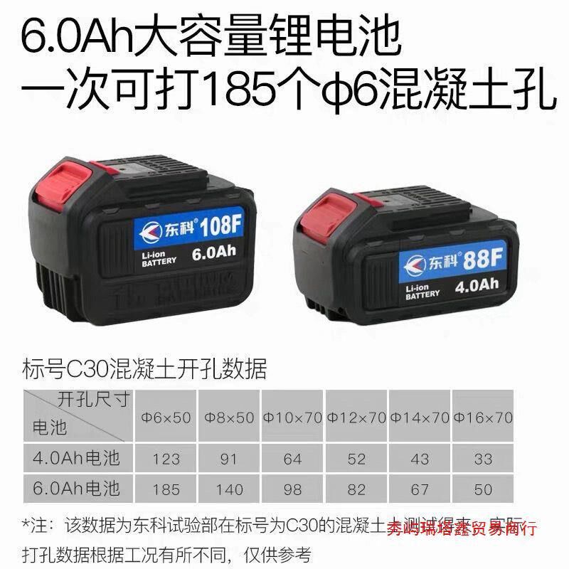 东科88F108F无刷重型电锤28电镐充电锂电电池充电器裸机其它混合