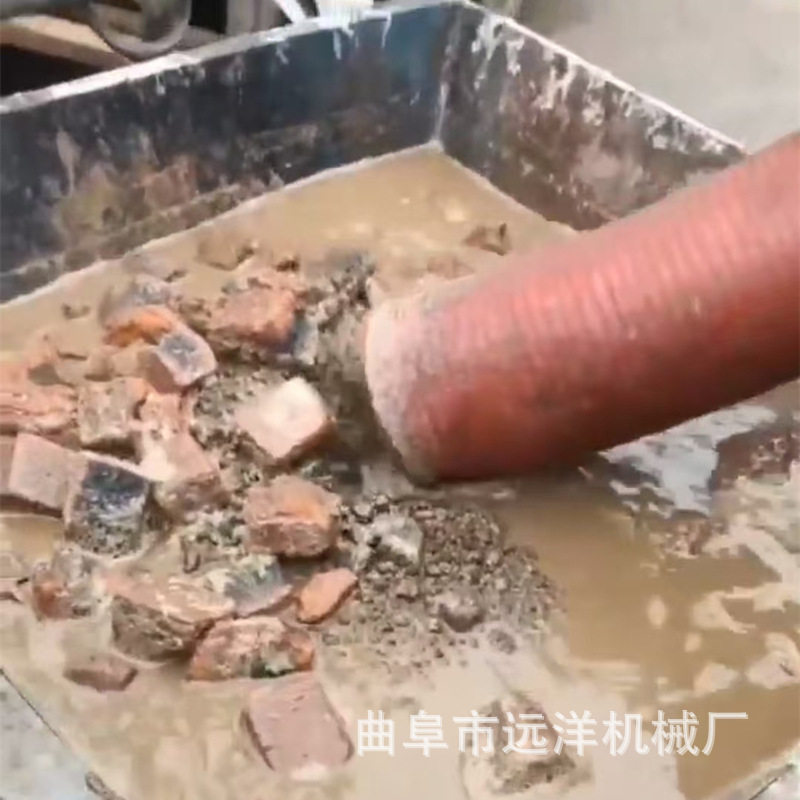 泥浆沙土气力输送机150型号负压吸料机马路石子砖头输送机