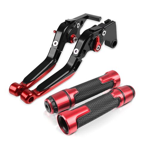 适用 ITALIKA DM250/250X/200 改装刹车牛角手柄拉W杆手刹把+手把