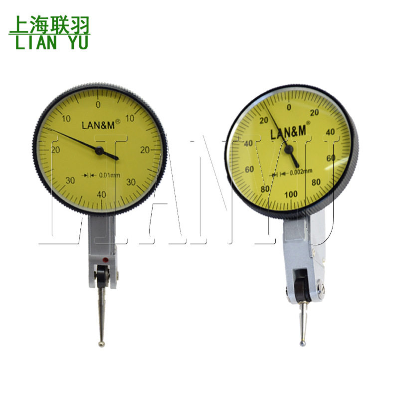上海联羽杠杆千分表小校表较表仔0-0.2mm杠杆指示表千分表精度