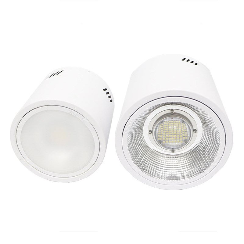 50W明装筒灯 LED8寸开孔r200MM大功率60W 80W 100W 120W明装筒灯