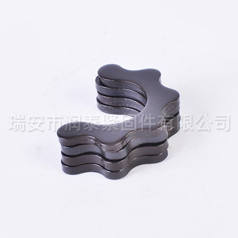 C型开口卡簧不锈钢卡簧 供应x波纹管卡簧 弹性卡簧 挡圈 65锰