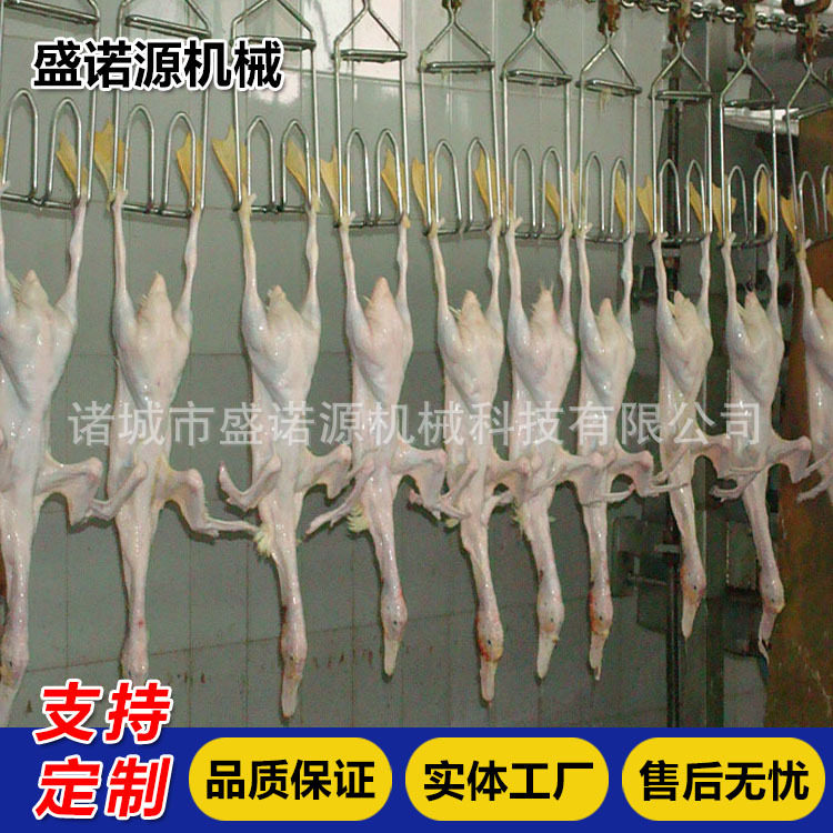 大型鸡屠宰流水产业线 家禽屠宰设备 鸡鸭鹅家禽自动搅拌烫毛机