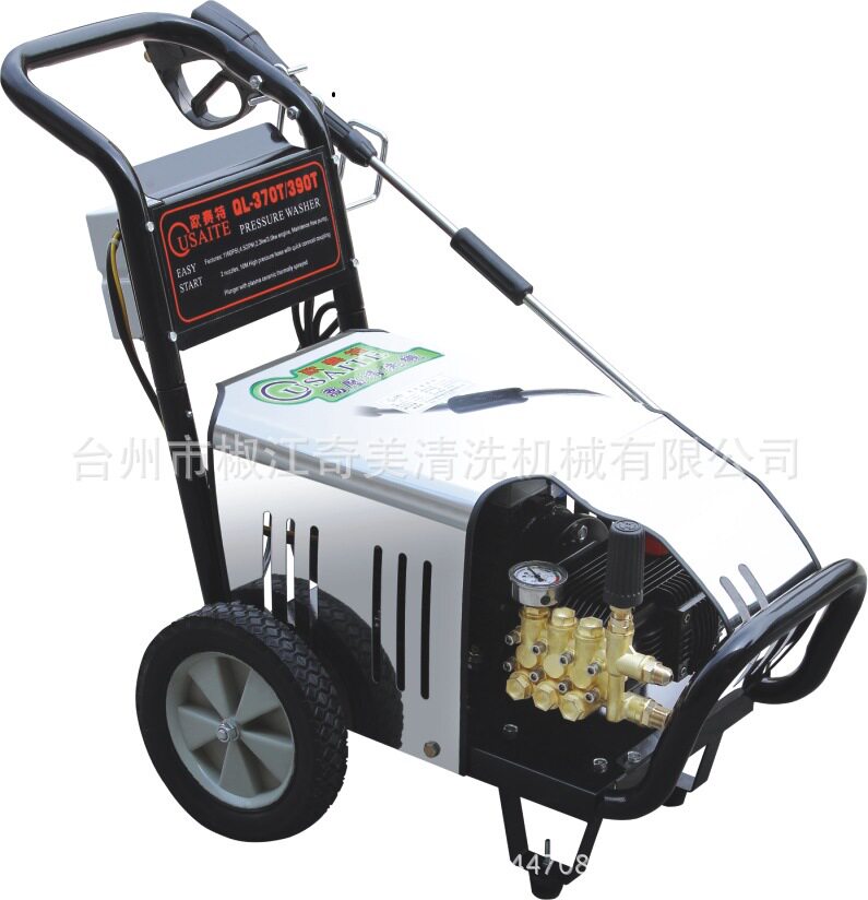 供应豪华型欧赛特高压清洗机QL-370T/390T-陶瓷柱塞不易磨损