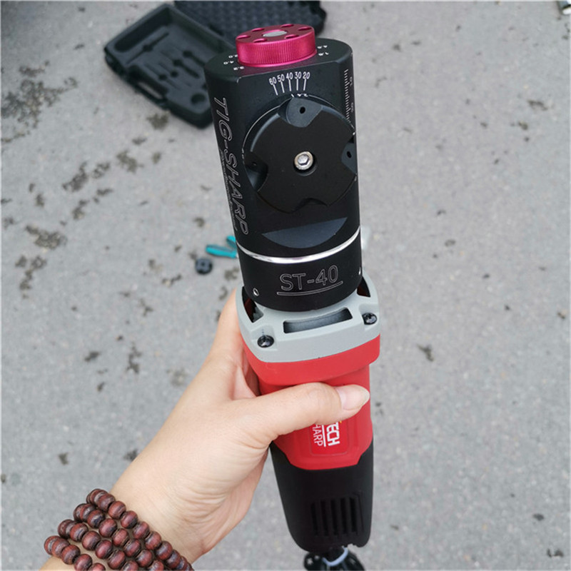 钨棒打磨机 ST-40多角度钨棒研磨机 1.0-6.0mm磨尖机业兴厂家