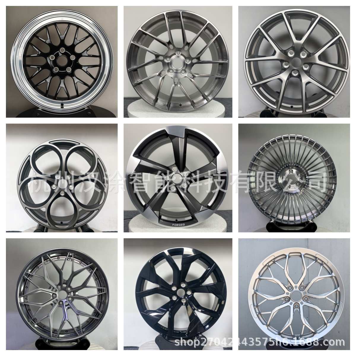 锻造轮毂工厂来图复刻适用奔驰威霆V260迈巴赫S320S400S450S680E3