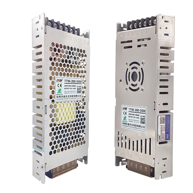 5v300w显示屏电源5v60a开关电源led显示屏超薄电源CE认证工厂直供