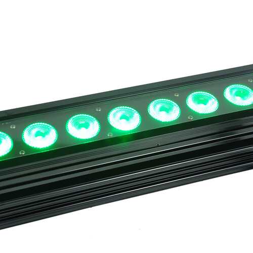 户外防水18颗LED点控防水洗墙灯DMX512控制颜色可选墙面公园染色