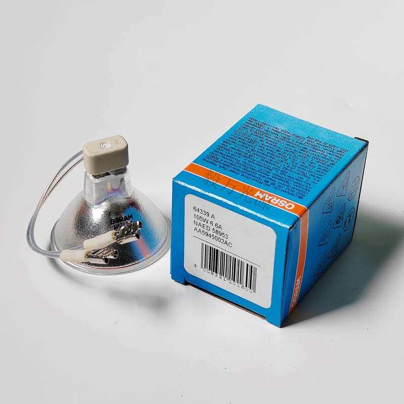 欧司朗OSRAM 机场灯泡64339A 105W-10 105W6.6A 航空跑道卤素灯泡