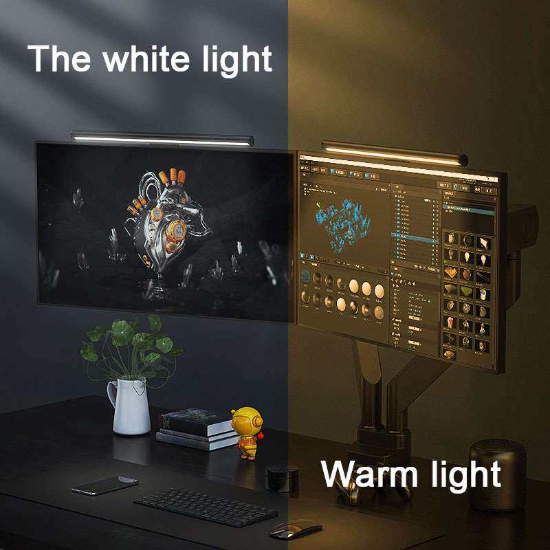 led显示器屏幕挂灯触摸调光色温可调护眼防蓝光电脑笔记本补光灯