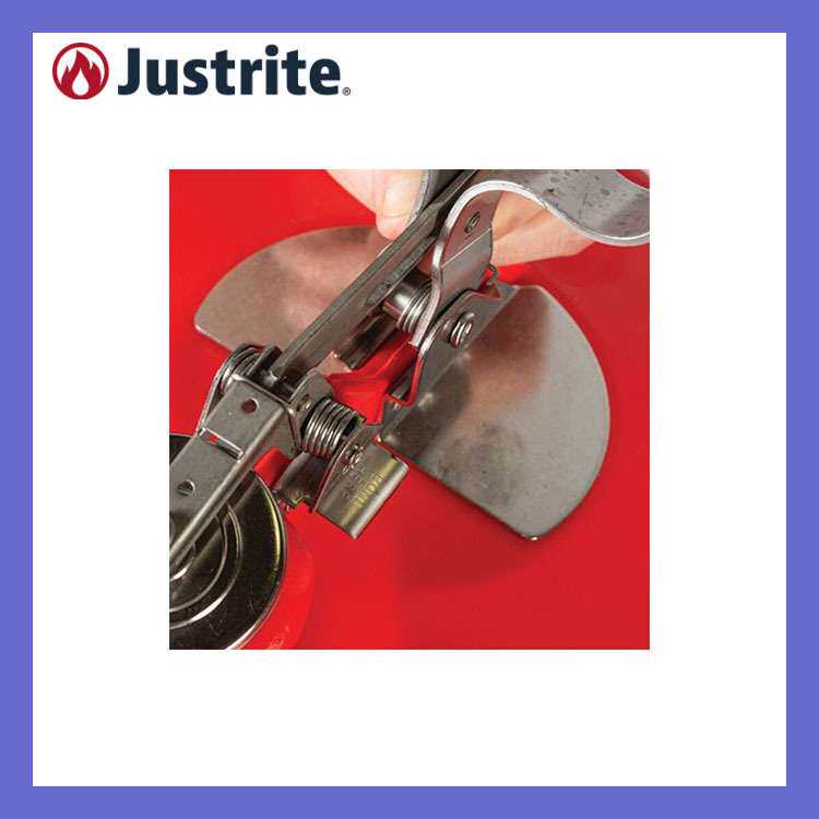杰斯瑞特Justrite 9.5L圆形聚乙烯安全罐14261