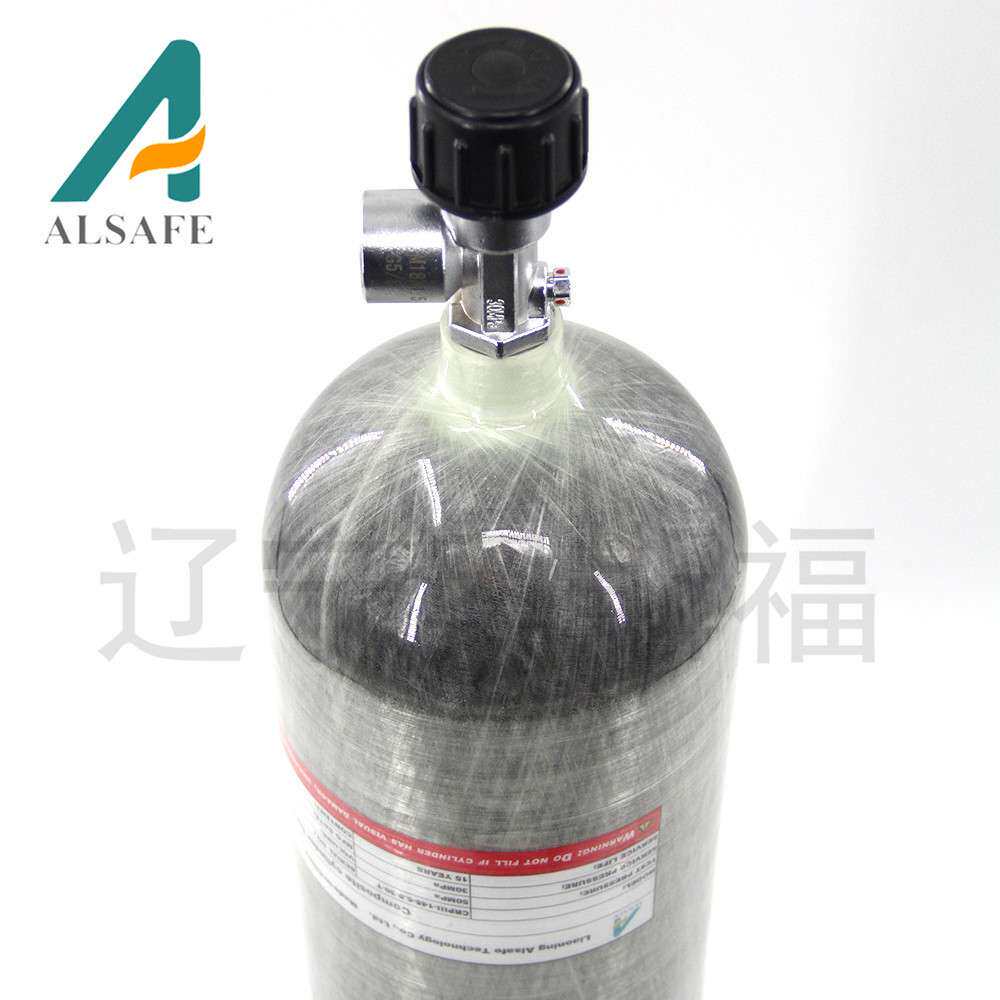 复合瓶抛投器充气6.8L/升【奥斯福工厂店】高压碳纤维30Mpa
