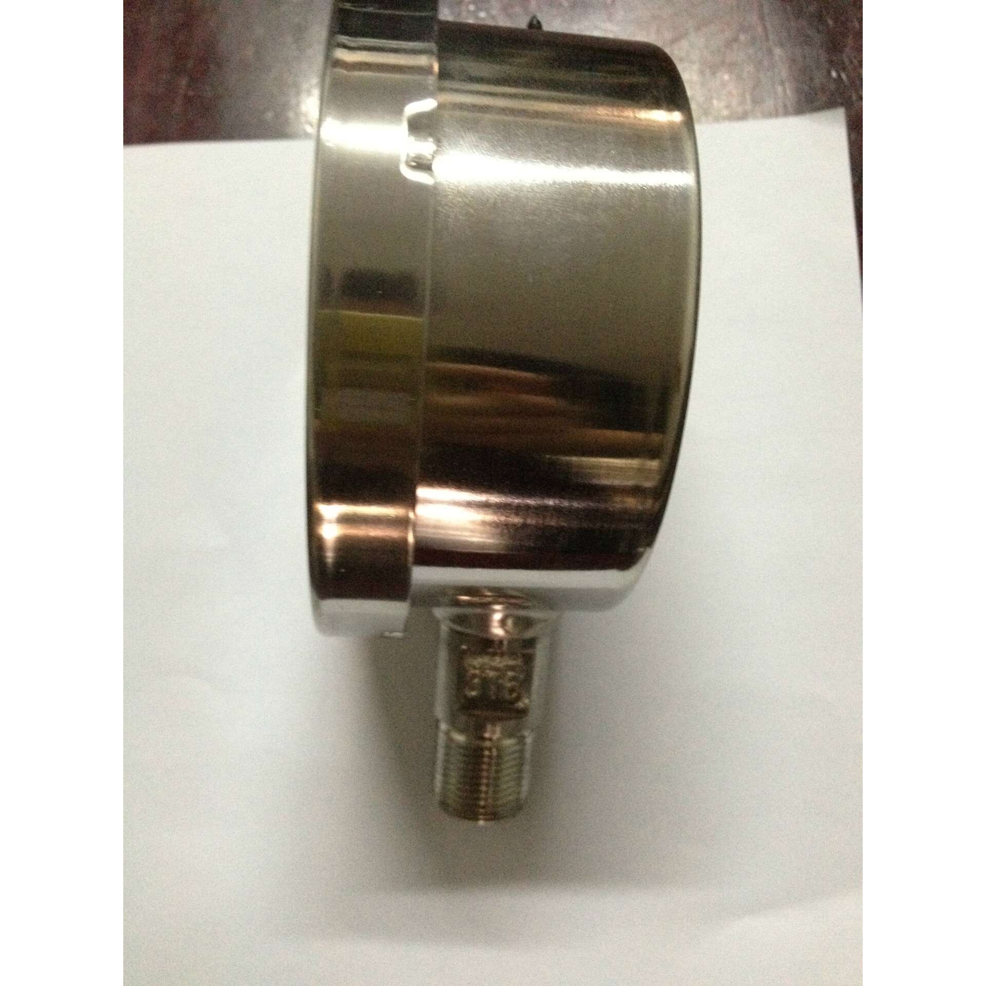 杭州富阳（不锈钢压力表）YBF100 0.6MPA 1.6MPA 2.5MPA