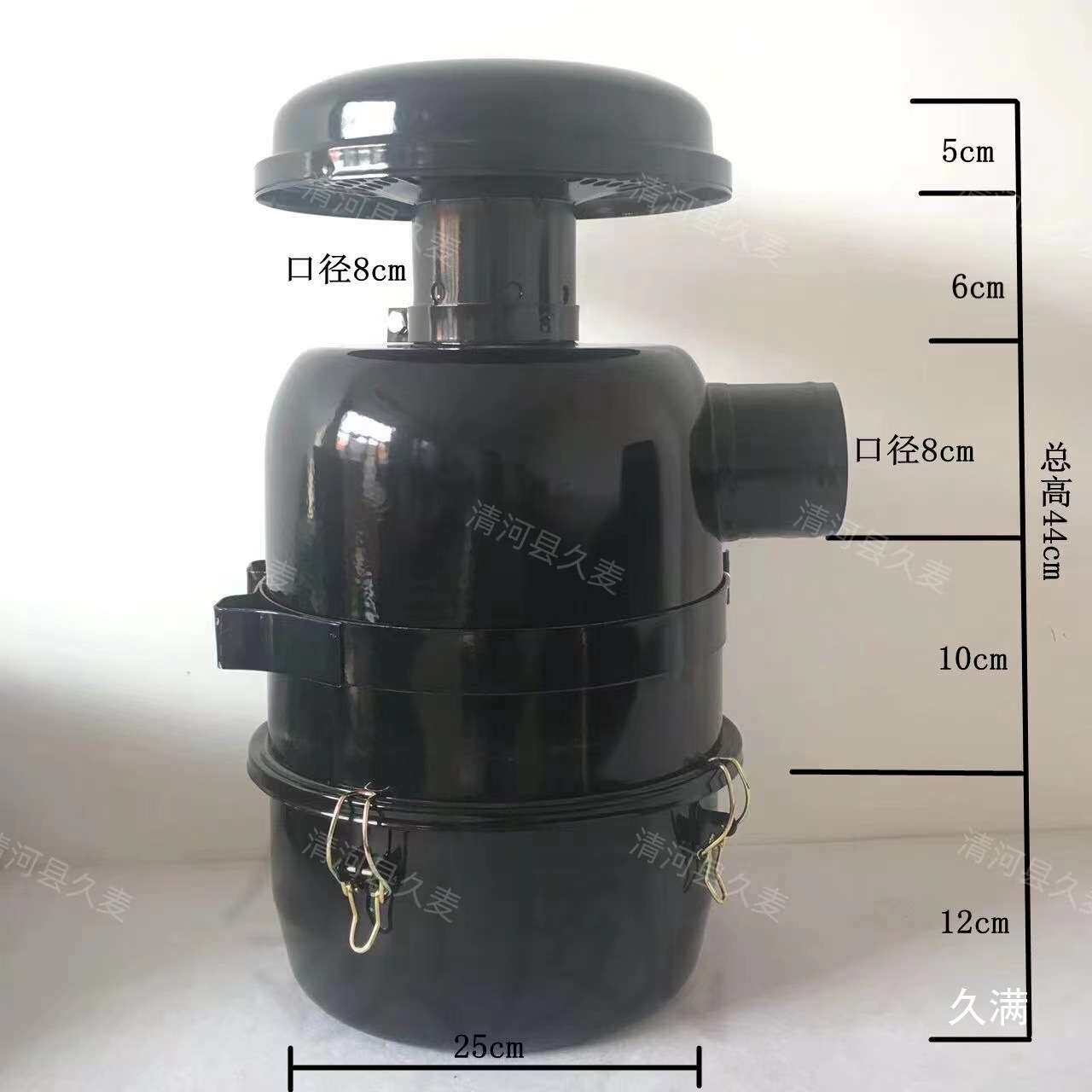 挖掘机 装载机 小铲车配件 油浴式空气过滤器油滤总成 改装空滤器